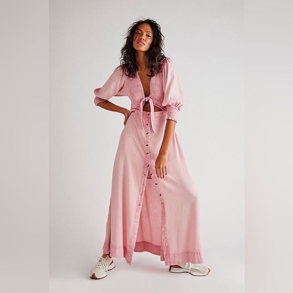 Free People String Of Hearts Maxi Dress